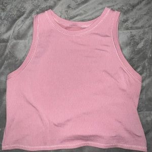 Hollister crop high neck tank size XL
